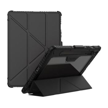 NILLKIN BUMPER PRO Zaklápacie puzdro pre Samsung Galaxy Tab S10 FE čierne