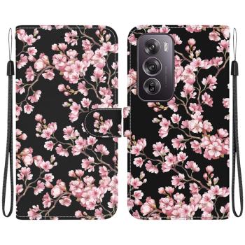 ART Peňaženkový kryt pre Oppo Reno12 Pro 5G PLUM BLOSSOM