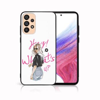 MY ART Ochranný obal Samsung Galaxy A53 5G -WHATSUP (132)