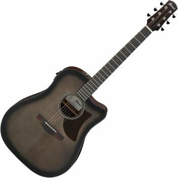 Ibanez AAD50CE-TCB Transparent Charcoal Burst Elektroakustická gitara Dreadnought