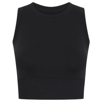 Tombo Dámsky športový crop top - Čierna | XS/S