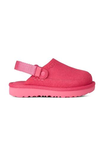 Papuče UGG GOLDENSTAR CLOG hnedá farba, 1159770T