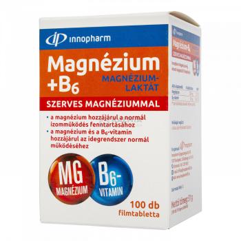 Innopharm Magnézium-laktát +B6-vitamin filmtabletta 100 db