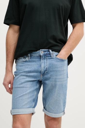 Rifľové krátke nohavice Calvin Klein pánske, K10K114079