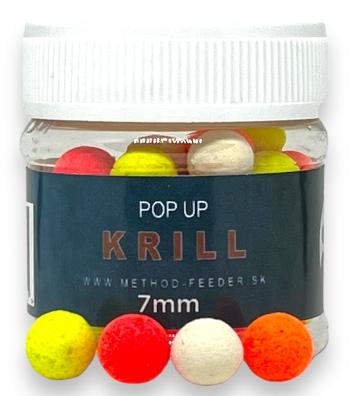 Method feeder fans pop up fluo 7 mm 50 ml - krill