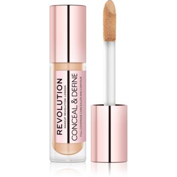 Makeup Revolution Conceal & Define tekutý korektor odtieň C 8,5 4 g