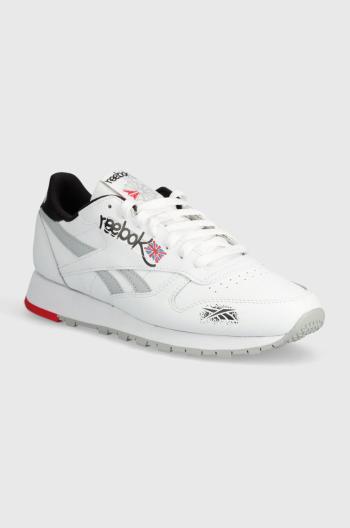 Kožené tenisky Reebok Classic Classic Leather biela farba, 100075003