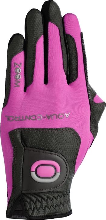 Zoom Gloves Aqua Control Golf Charcoal/Fuchsia Ľavá ruka UNI Dámske rukavice