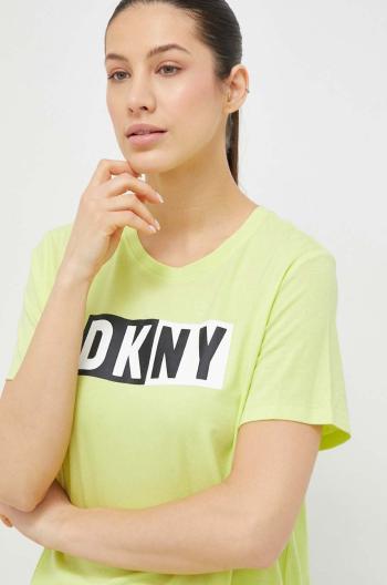 Tričko Dkny dámsky, zelená farba,, DP2T5894