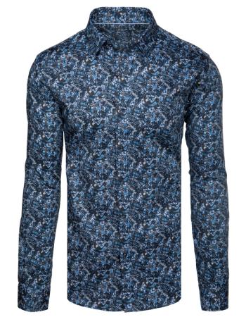 Košeľa pánska casual modrá Dstreet DX2672