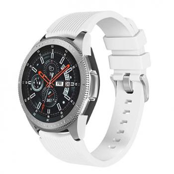 BStrap Silicone Davis remienok na Samsung Galaxy Watch 3 45mm, white (SSG008C0801)