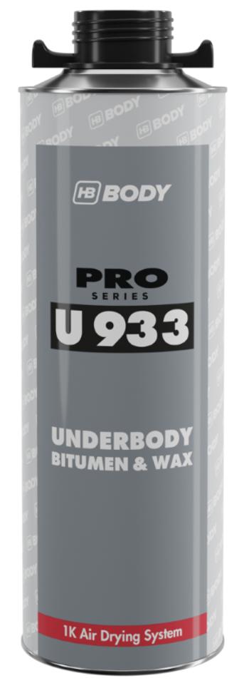 HB BODY 933 - Izolačná hmota na karosériu čierna 1 L