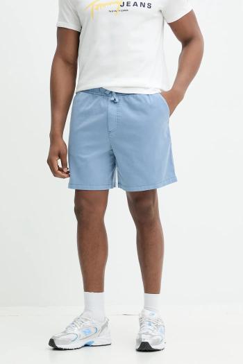 Bavlnené šortky Tommy Jeans pánske, DM0DM21944