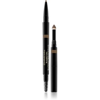 Elizabeth Arden Beautiful Color Brow Perfector automatická ceruzka na obočie 3v1 03 Ash Brown 0.32 g