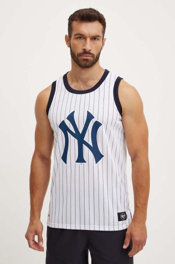 Tričko 47 brand New York Yankees pánsky, biela farba, B17PMMUHP591814WW