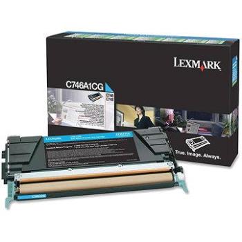 LEXMARK C746A1CG azúrový