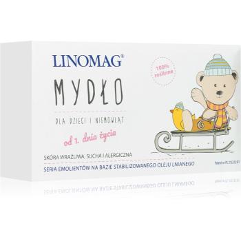 Linomag Soap for children and babies tuhé mydlo pre deti od narodenia 100 g