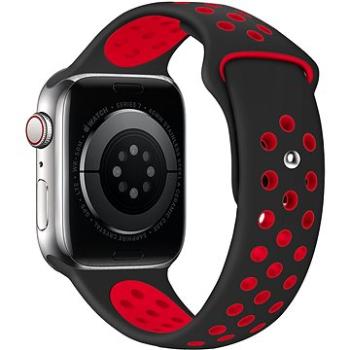 Eternico Sporty na Apple Watch 42 mm/44 mm/45 mm  Cool Lava and Black (AET-AWSP-LaBl-42)