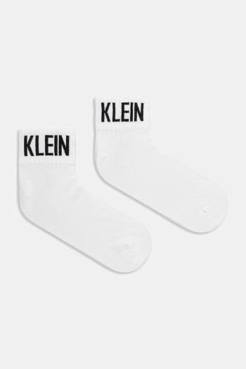 Ponožky Calvin Klein Jeans 2-pak biela farba, 701236560