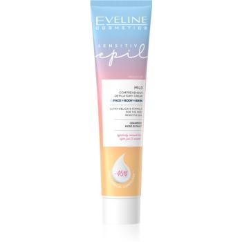 Eveline Cosmetics Sensitive Epil depilačný krém na telo pre citlivú pokožku 125 ml