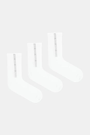 Ponožky HUGO 3-pak biela farba, 50543076