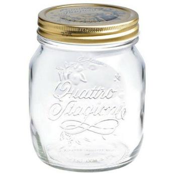 Bormioli Rocco Zavárací pohárs viečkom Quattro Stagioni, 700 ml, 700 ml