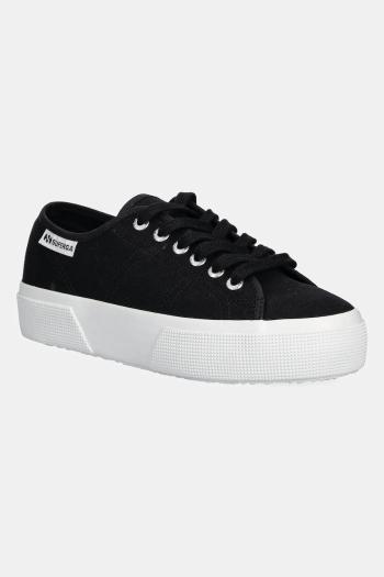 Tenisky Superga PLATFORM LEGGERA čierna farba, S2142ZW
