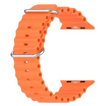 OCEAN Remienok pre Apple Watch Ultra 1 / 2 (49mm) / 9 / 8 / 7 (45mm) / 6 / SE / 5 / 4 (44mm) / 3 / 2 / 1 (42mm) oranžový