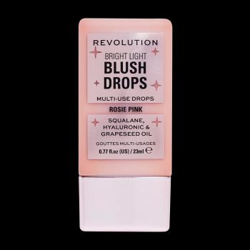 REVOLUTION Bright Light Blush Drops Pink Rosie, Lícenka 23 ml