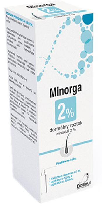 MINORGA 2% dermálny roztok 60 ml