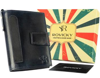 Pánska kožená peňaženka v retro štýle - Rovicky