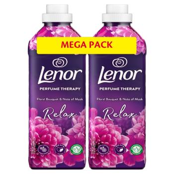 LENOR Floral Bouquet & Note Of Musk Aviváž 74 praní 2 x 925 ml