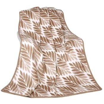 Bellatex Karmela PLUS jednolôžko – 150 × 200 cm – béžový list (6036)