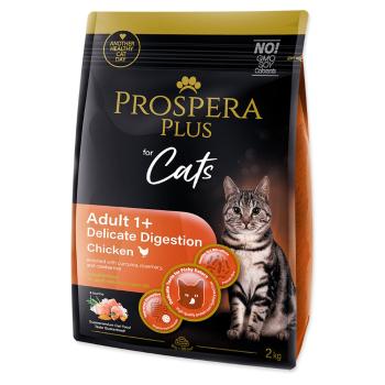 PROSPERA PLUS Adult 1+Chicken Delicate Digestion Krmivo pre mačky 1 kus, Hmotnosť balenia (g): 2 kg