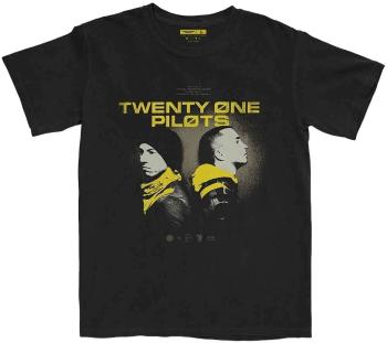 Twenty One Pilots Tričko Back To Back Unisex Black L