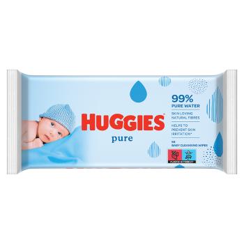 HUGGIES Detské vhčené obrúsky Pure Single 56 kusov