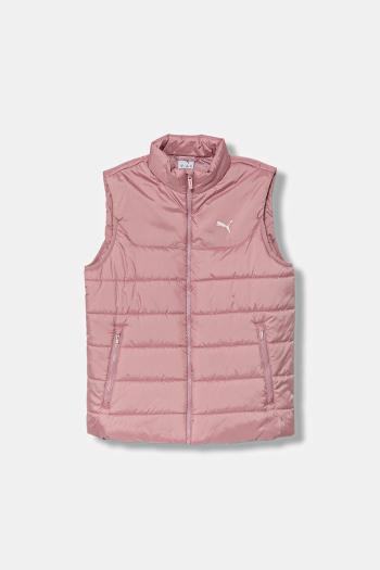 Detská vesta Puma ESS Padded Vest ružová farba, 685224