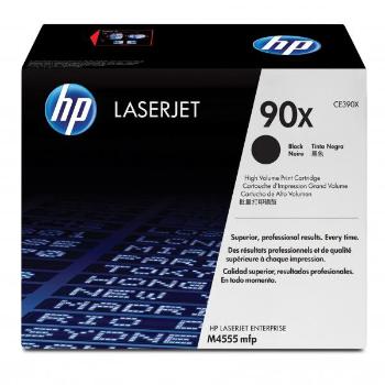 HP originál toner CE390X, black, 24000str., HP 90X, HP Enterprise M4555, M602, O, čierna