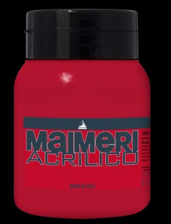 MAIMERI ACRILICO - Akrylové farby 183 - magenta lake, 0,5 L