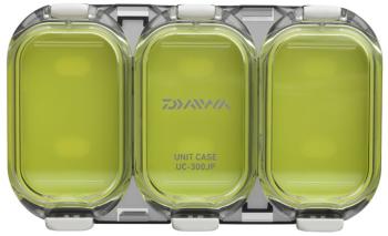 Daiwa vodotesná krabička waterproof sealed unit case 300 zelená - 3 priehradky