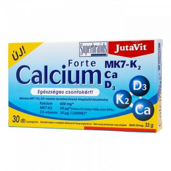 JutaVit Calcium Forte +K2 +D3 filmtabletta 30 db