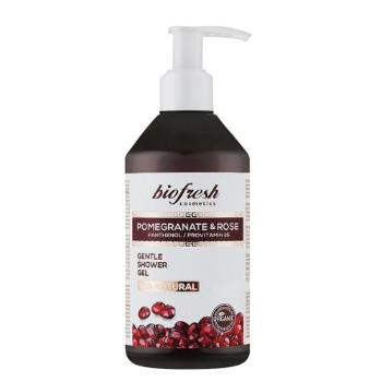 Biofresh Jemný sprchový gél s panthenolom a B5 Pomegranate & Rose 250 ml