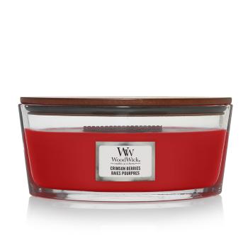 WOODWICK Vonná sviečka loď Crimson Berries 453,6 g