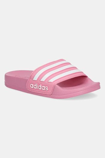 Detské šľapky adidas ADILETTE SHOWER ružová farba, JP5786