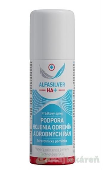 Alfasilver HA+ Sprej v prášku na ošetrenie rán 50 ml