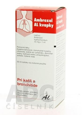 AMBROXOL AL AL kvapky 50 ml