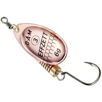 Dam blyskáč effzett spinner with single hooks sinking copper - 2 4 g