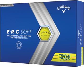 Callaway ERC Soft 2023 Yellow Triple Track Triple Track Golfové lopty