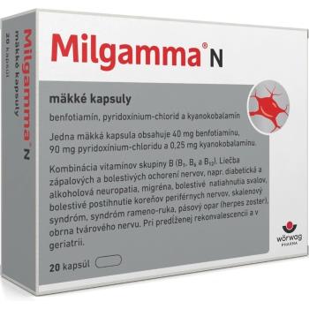 MILGAMMA N 20 kapsúl