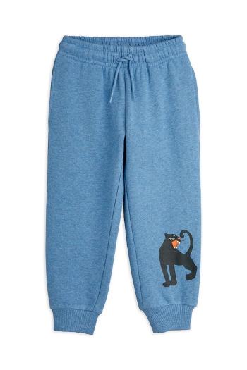 Detské tepláky Mini Rodini Panther s potlačou, 1100030060